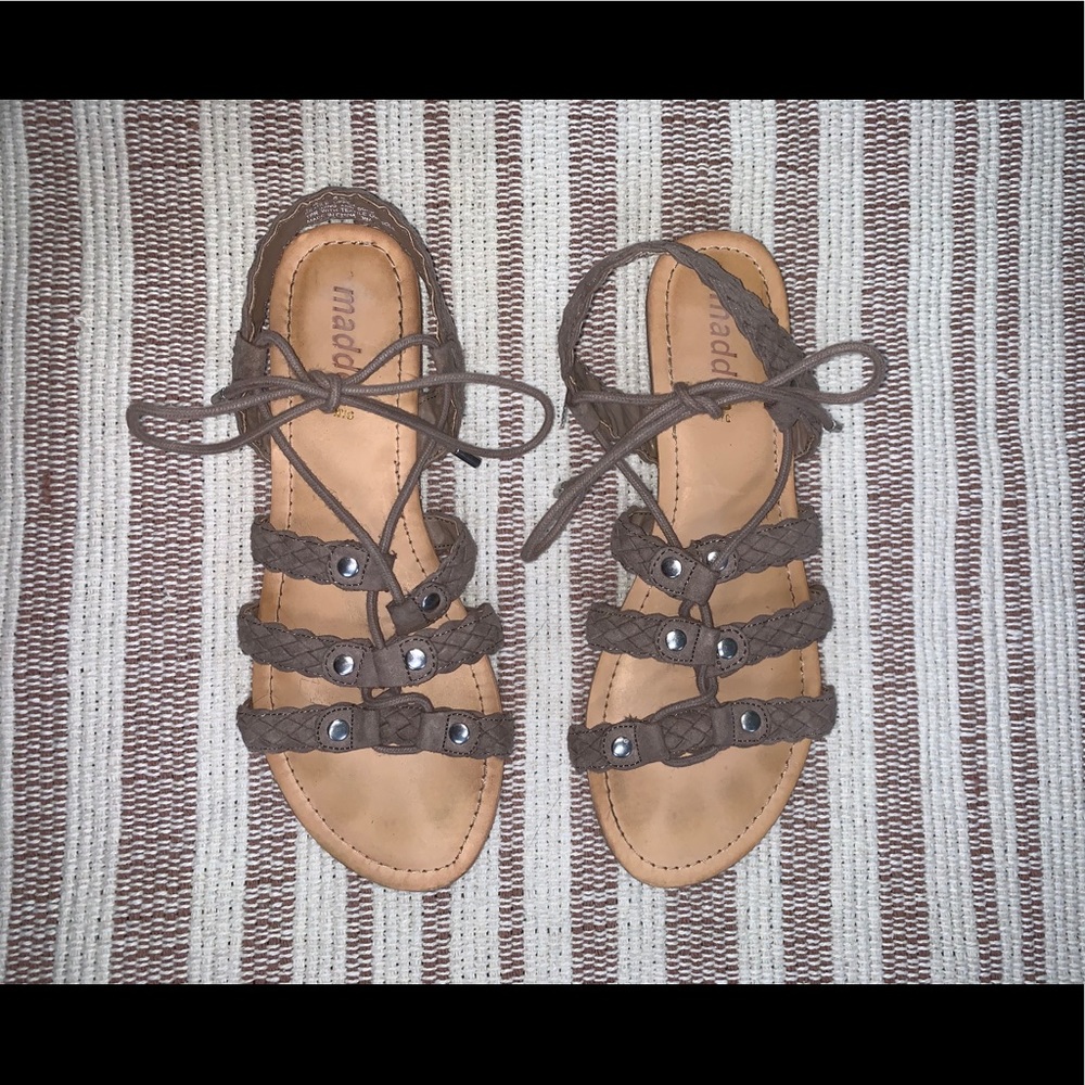 Madden girl tan Sandals